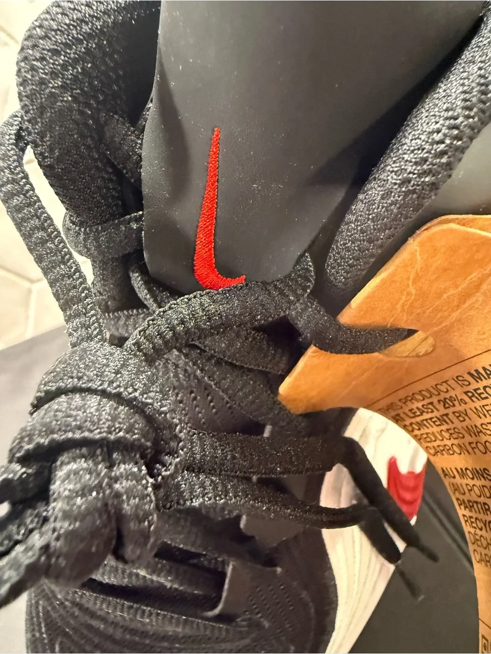 Size 12 - Nike Precision 8 MID Black/White/University Red